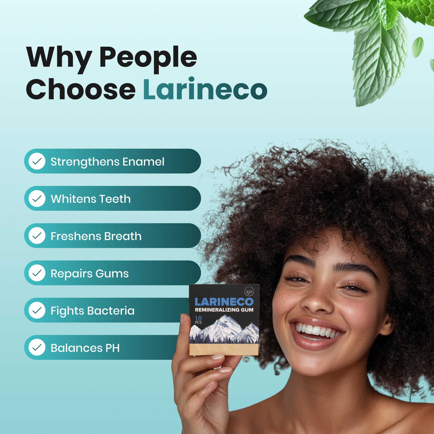Larineco™️ - Remineralizing Gum